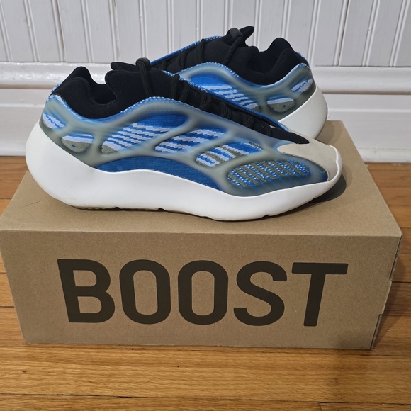 adidas Kids Blue and White Sneakers